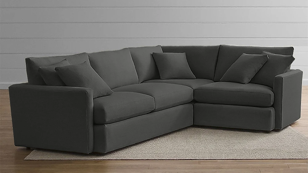 Угловой диван с независимым пружинным блоком Стелф Мини Дизайн 2