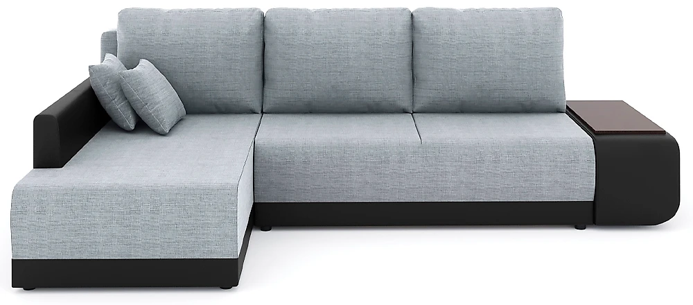 Угловой диван черно-белый Нью-Йорк Кантри Дизайн 7