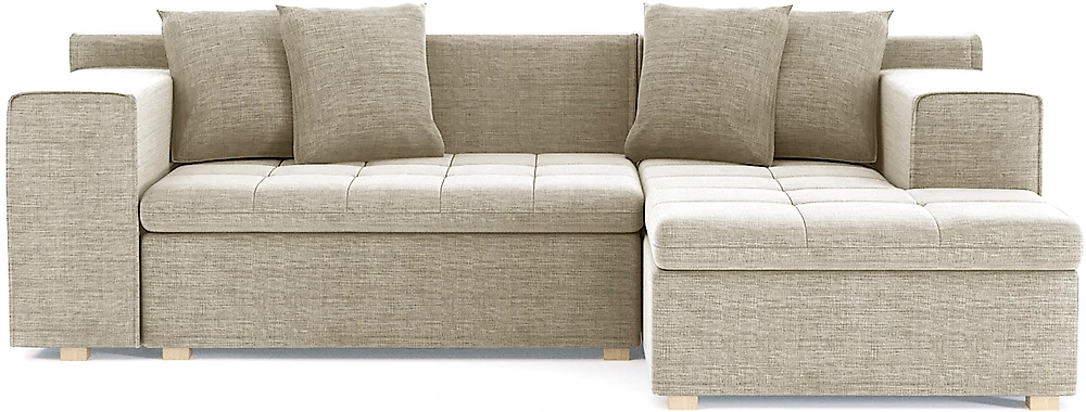 Угловой диван с подушками Чикаго Кантри Дизайн 13