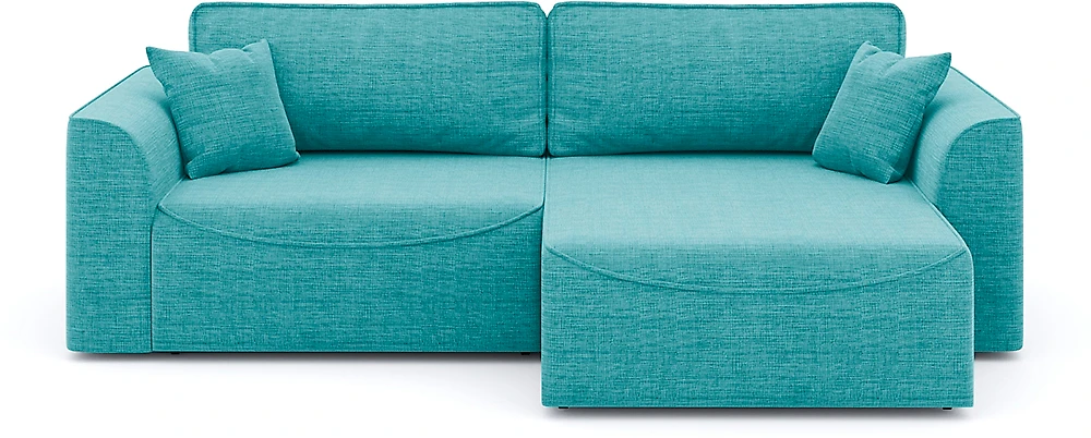 Угловой диван изумрудный Рафаэль Кантри Дизайн-1
