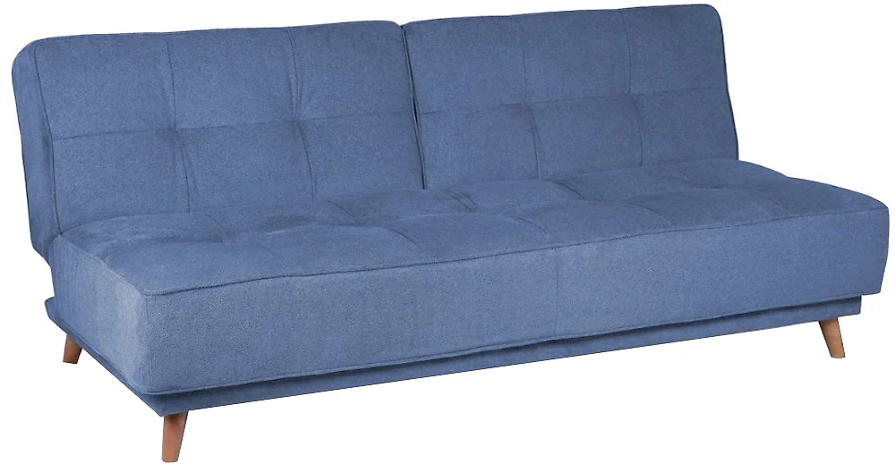  голубой диван  Коно трехместный Дизайн 1