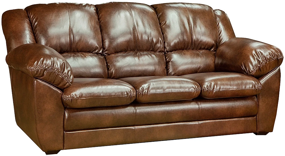Раскладной кожаный диван Оберон-3 Дизайн-1