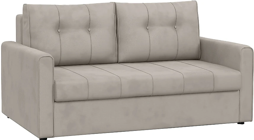 Светлый прямой диван Лео Дизайн 1
