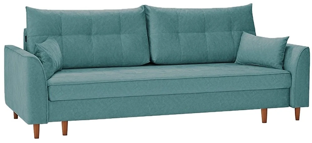диван в скандинавском стиле Скандия Плюш Азур