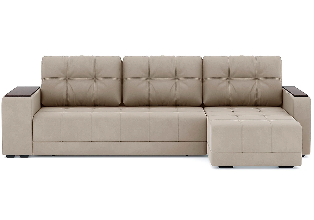 Угловой диван с подушками Милан Велюр Дизайн 11