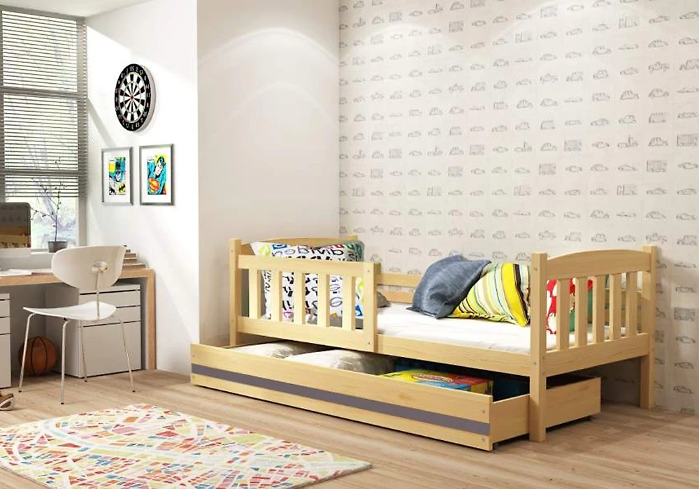 Детская кровать 90х200 см Крош - (Соня)