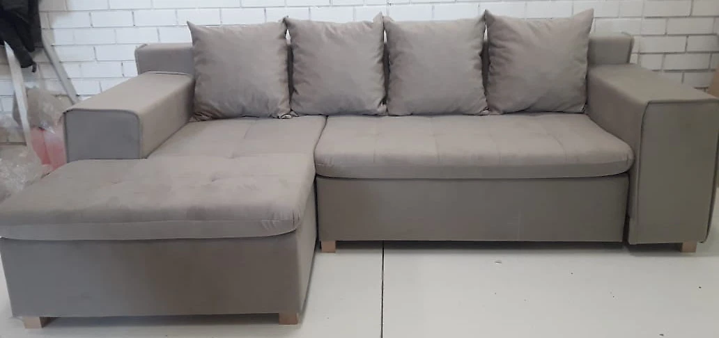 Угловой диван с подушками Чикаго Кантри Дизайн 15 арт. 634525