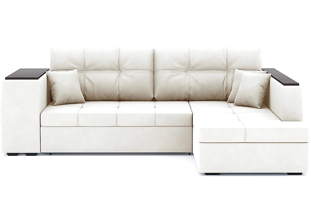 Угловой диван из ткани антикоготь Брюссель Плюш Дизайн 6