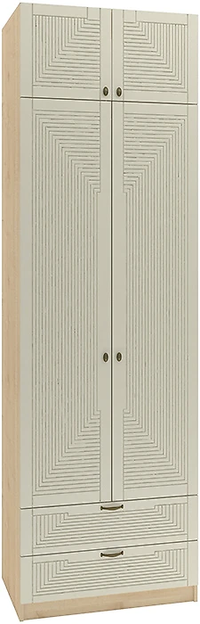 Распашной шкаф с антресолью Фараон Д-7 Дизайн-1
