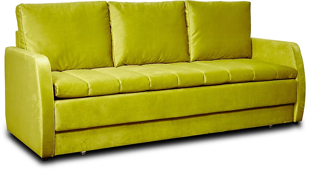 Прямой диван из велюра  Флоренция Грин