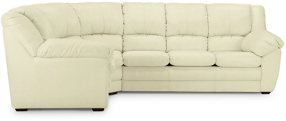 Элитный угловой диван Оберон Дизайн 3 кожаный