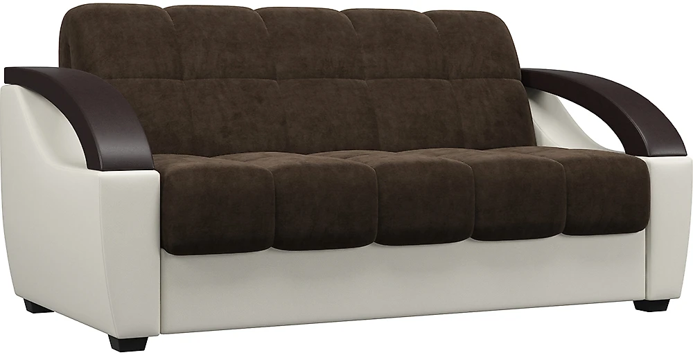 Прямой диван из велюра  Монреаль Монтего Шоколад