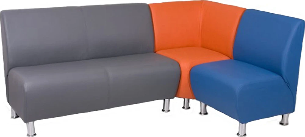 Модульный диван из экокожи Блюз 10.08