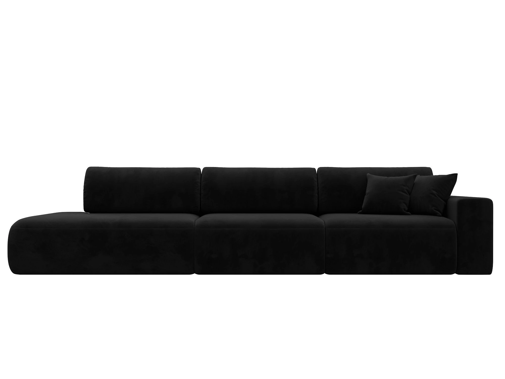 Модульный диван Лига-036 Модерн Лонг Плюш Дизайн 8