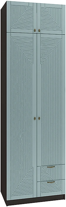 Распашной шкаф с антресолью Фараон Д-9 Дизайн-3