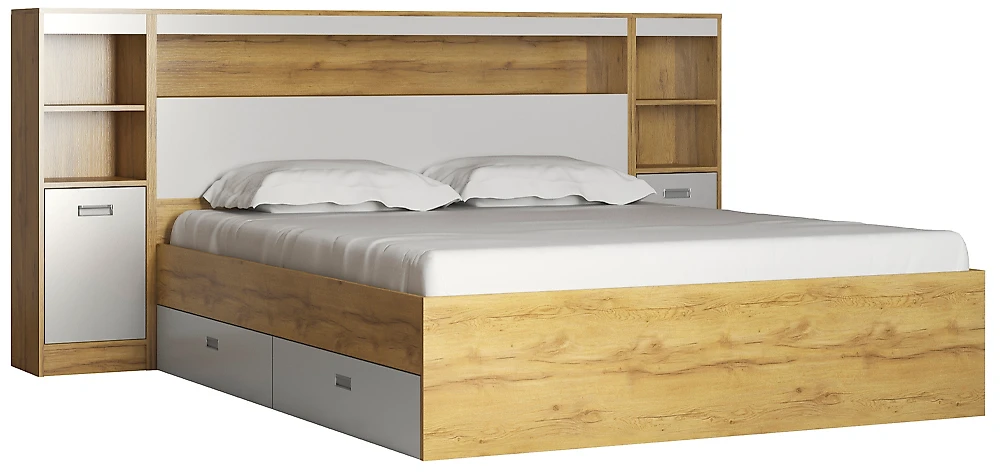 Кровать  Виктория-4-160 Дизайн-1
