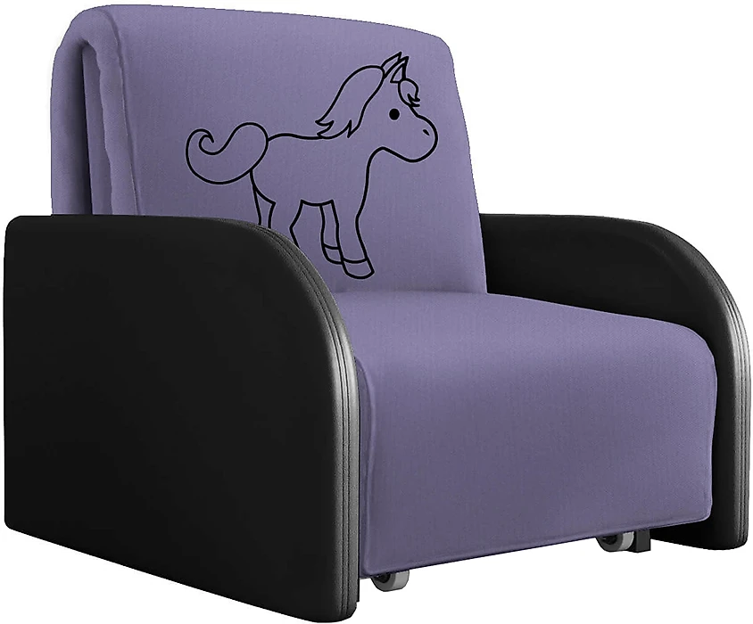Фиолетовое кресло Фавор 740