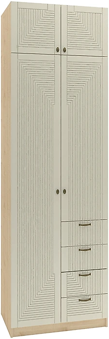 Распашной шкаф с антресолью Фараон Д-11 Дизайн-1