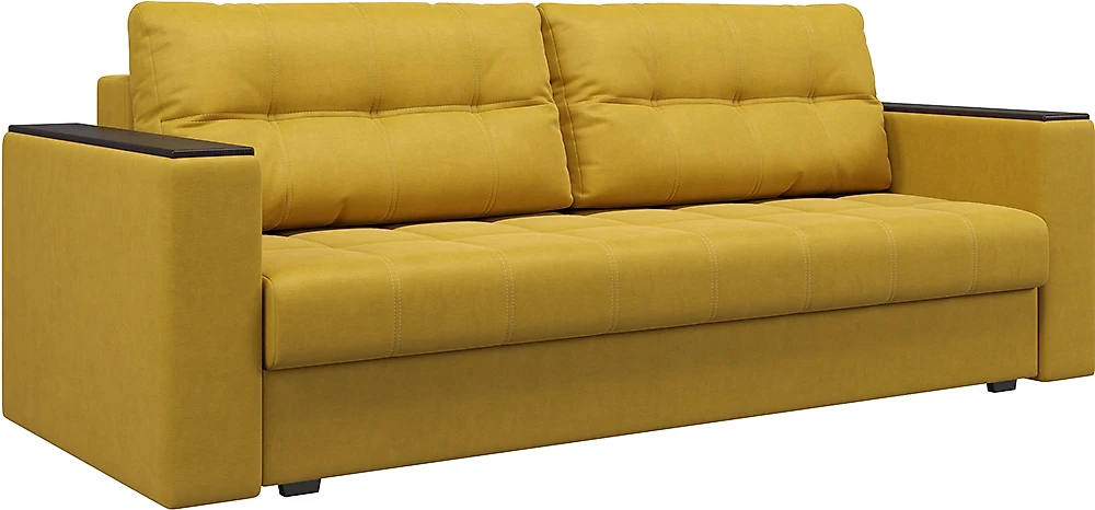 диван желтого цвета Boss Rich-2 (Босс) Плюш Дизайн 4