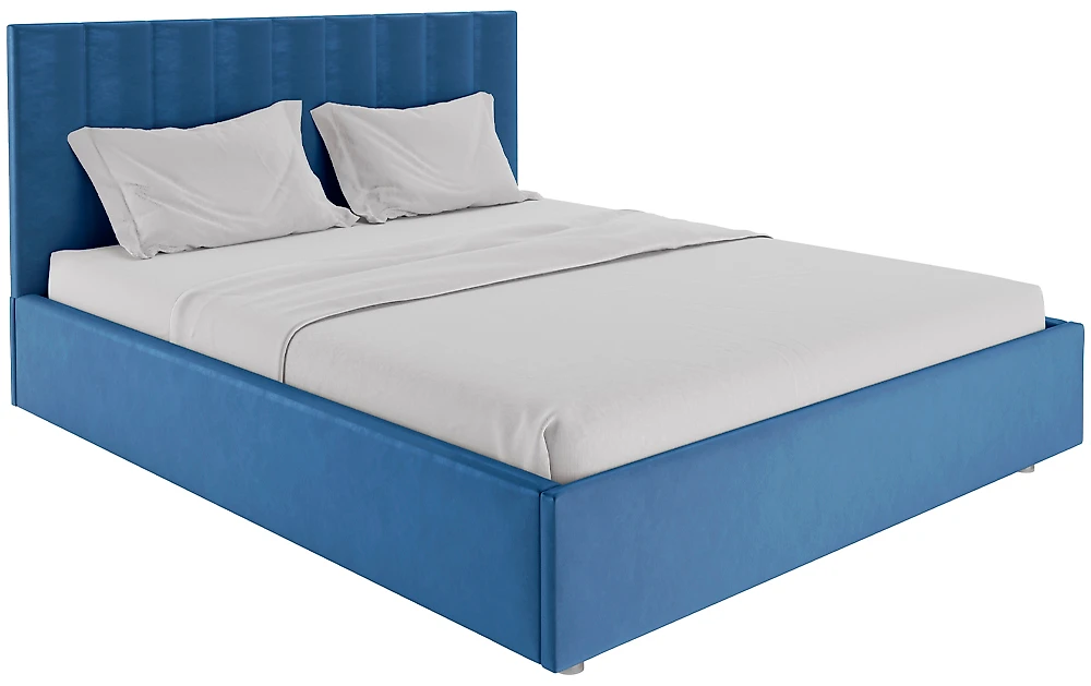 Двуспальная кровать с подъемным механизмом Лероса с подъемным механизмом Плюш Дизайн 3