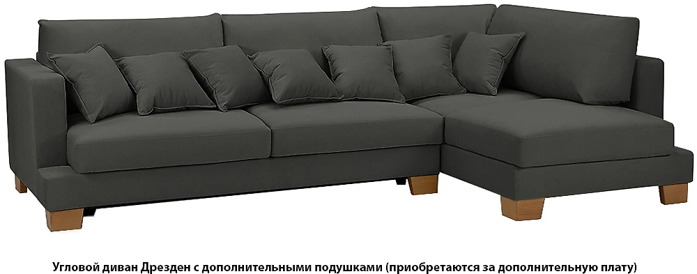Угловой диван с механизмом пума Дрезден Макси Дизайн 2
