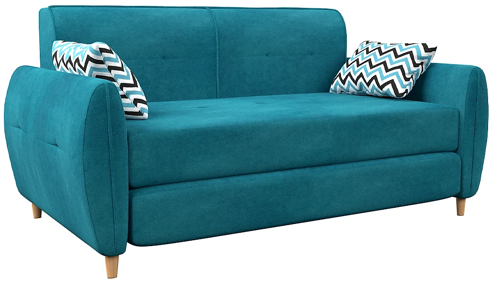 бирюзовый диван Анита Плюш Дизайн 5