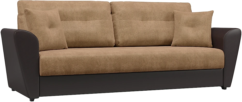Коричневый диван еврокнижка Амстердам (Берг) Дизайн 2