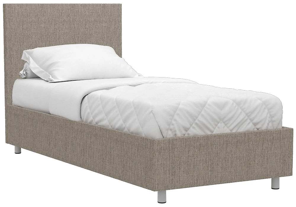 большая двуспальная кровать Белла 90х200 с ламелями Кантри Браун