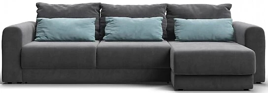 Угловой диван с подушками Панчо Дизайн 3