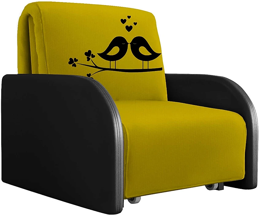 кресло желтое Фавор 23