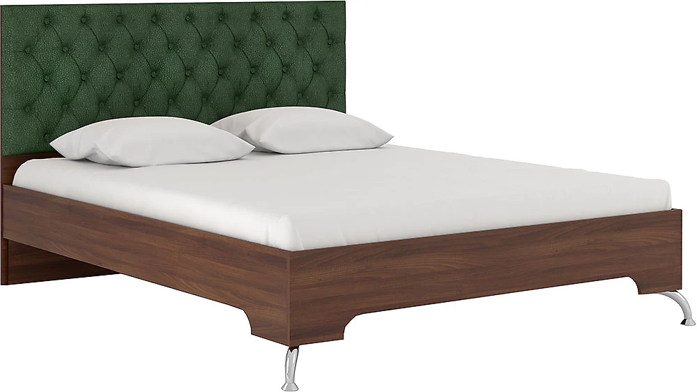 Кровать с каретной стяжкой Луиза-4 КС Дизайн-1