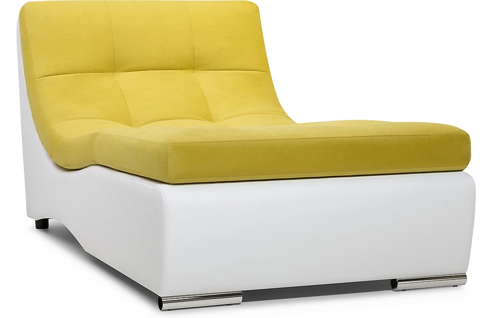 Модульный диван из ткани Монреаль Плюш Yellow