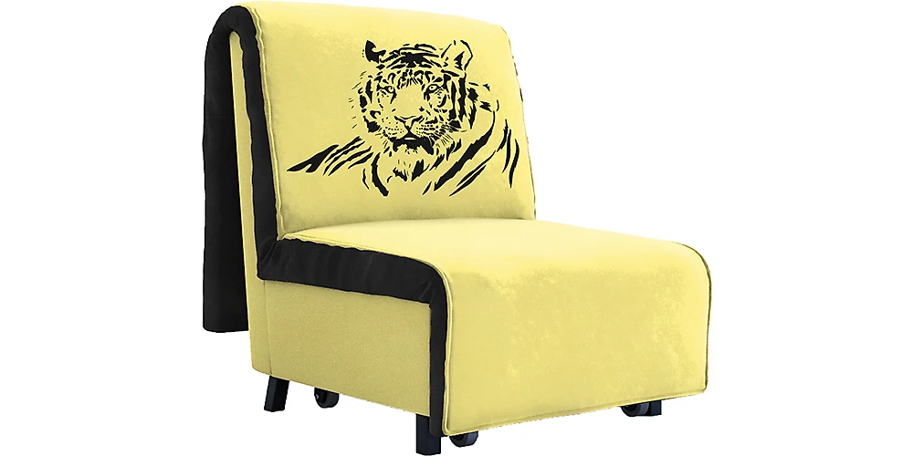 кресло желтого цвета Новелти Люкс 74
