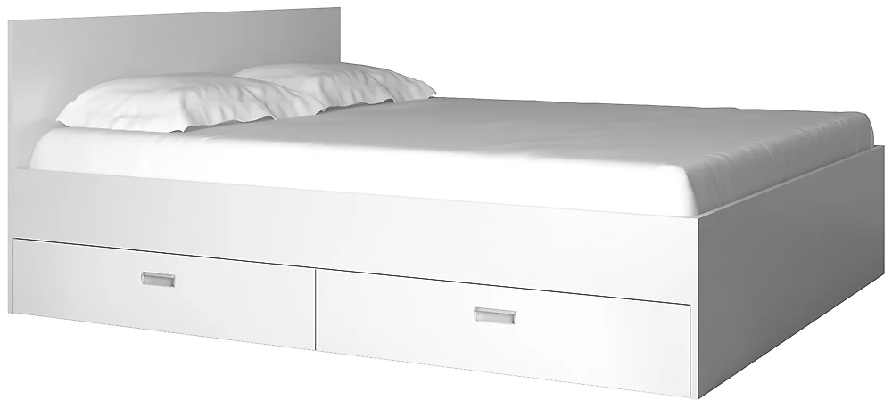 двуспальная кровать с ящиками Виктория-1-160 Дизайн-2
