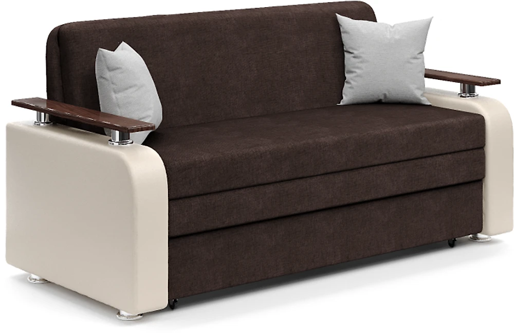 Выкатной диван-кровать Леонард-2 Браун