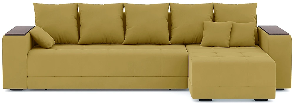 Тканевый угловой диван Дубай Плюш Дизайн-1