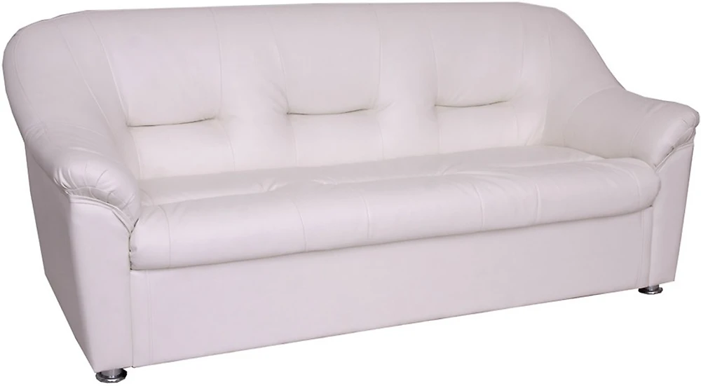 Прямой диван из экокожи Честер-4 (Орион-4) трехместный