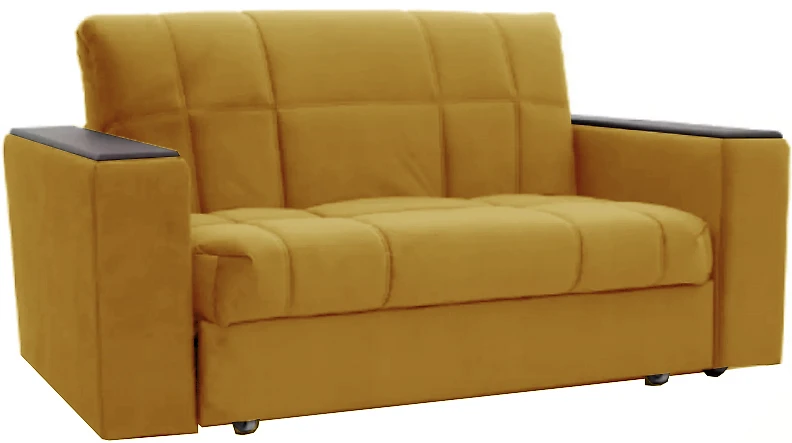 Жёлтый прямой диван Виа-3 Еллоу