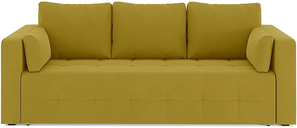 Жёлтый прямой диван Босс 14.3 Дизайн 7