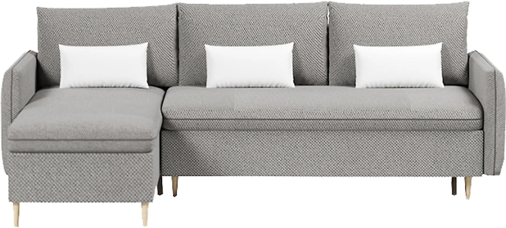 Угловой диван в скандинавском стиле Рон Амиго Грей