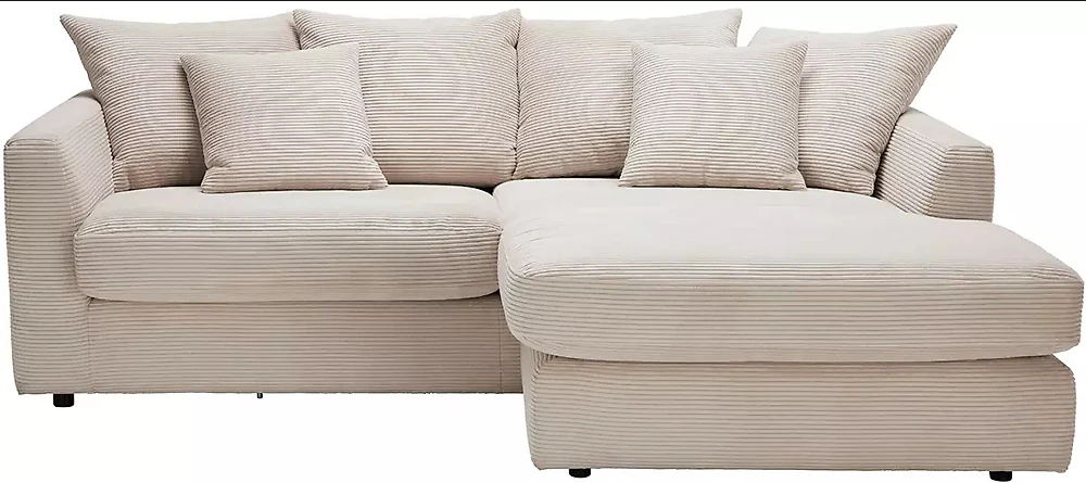 Угловой диван с подушками Стиль Дизайн 1