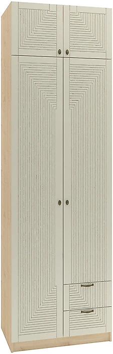 Распашной шкаф с антресолью Фараон Д-9 Дизайн-1