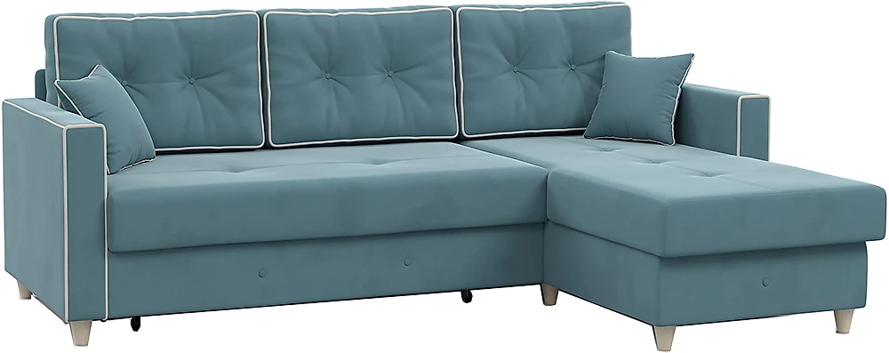Угловой диван с подушками Айрин Дизайн-3