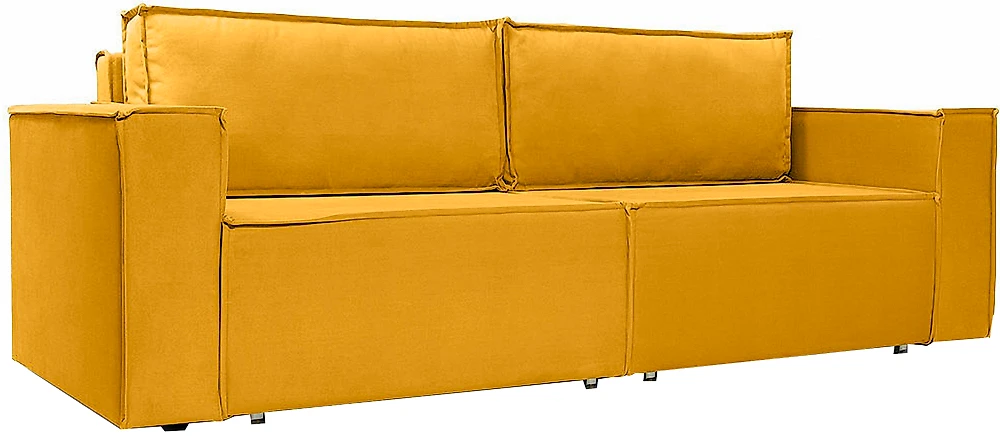 диван желтого цвета Лофт Мастард еврокнижка