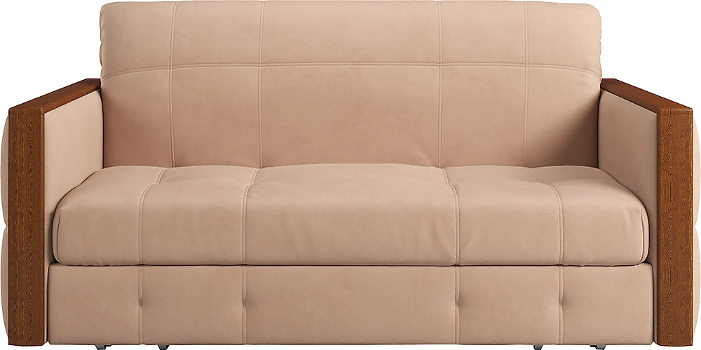 диван на металлическом каркасе Соренто-3 Плюш Беж