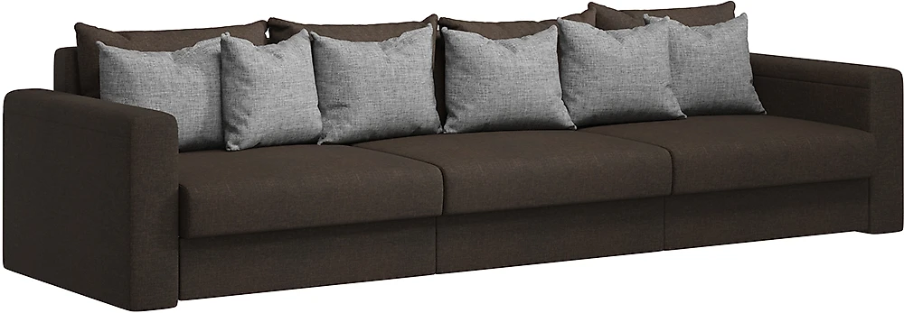 Модульный диван с механизмом еврокнижка Модена-2 Шоколад