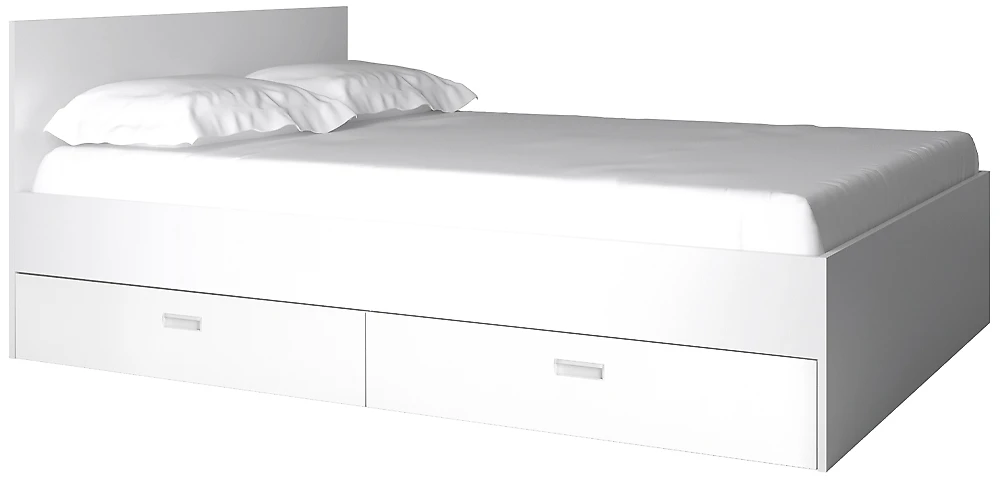 Кровать со спинкой Виктория-1-140 Дизайн-2