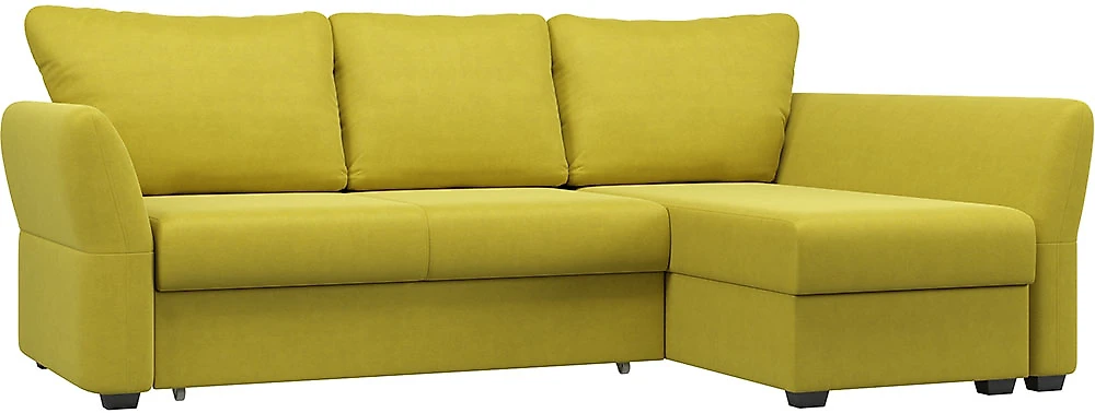диван желтого цвета Хилтон
