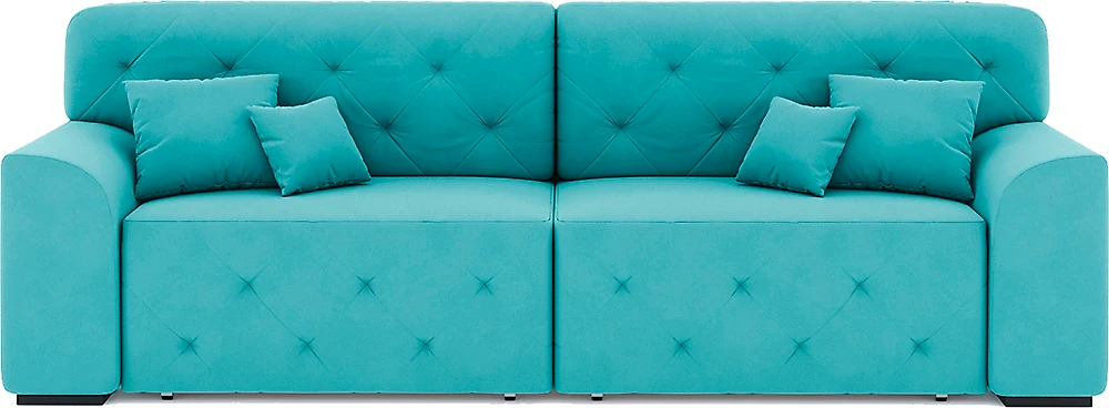 Синий диван еврокнижка Вегас Плюш Дизайн-1