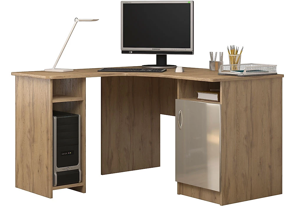 Письменные столы с тумбой СПУ-6 МДФ Дизайн-2
